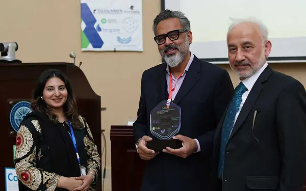 WEmpower Pakistan members at a COMSID event